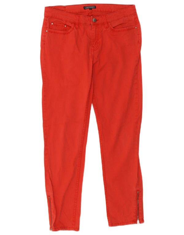 Tommy Hilfiger Womens Crop Slim Jeans US 6 Medium W30 L26 Red Cotton