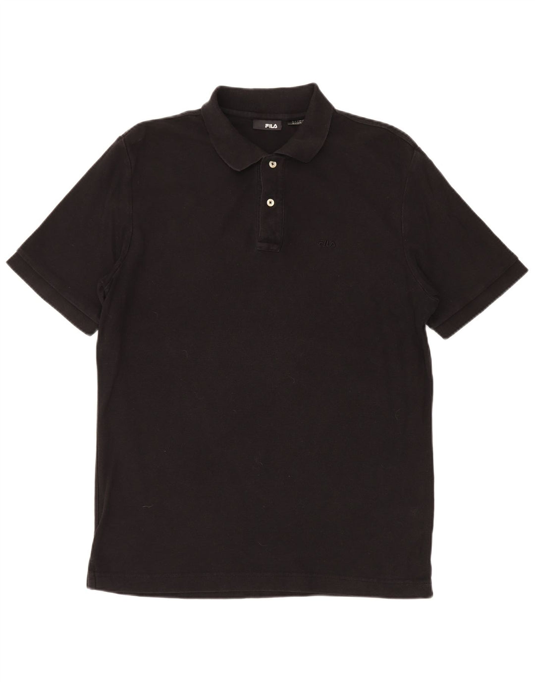 FILA Herren Poloshirt Mittelschwarze Baumwolle