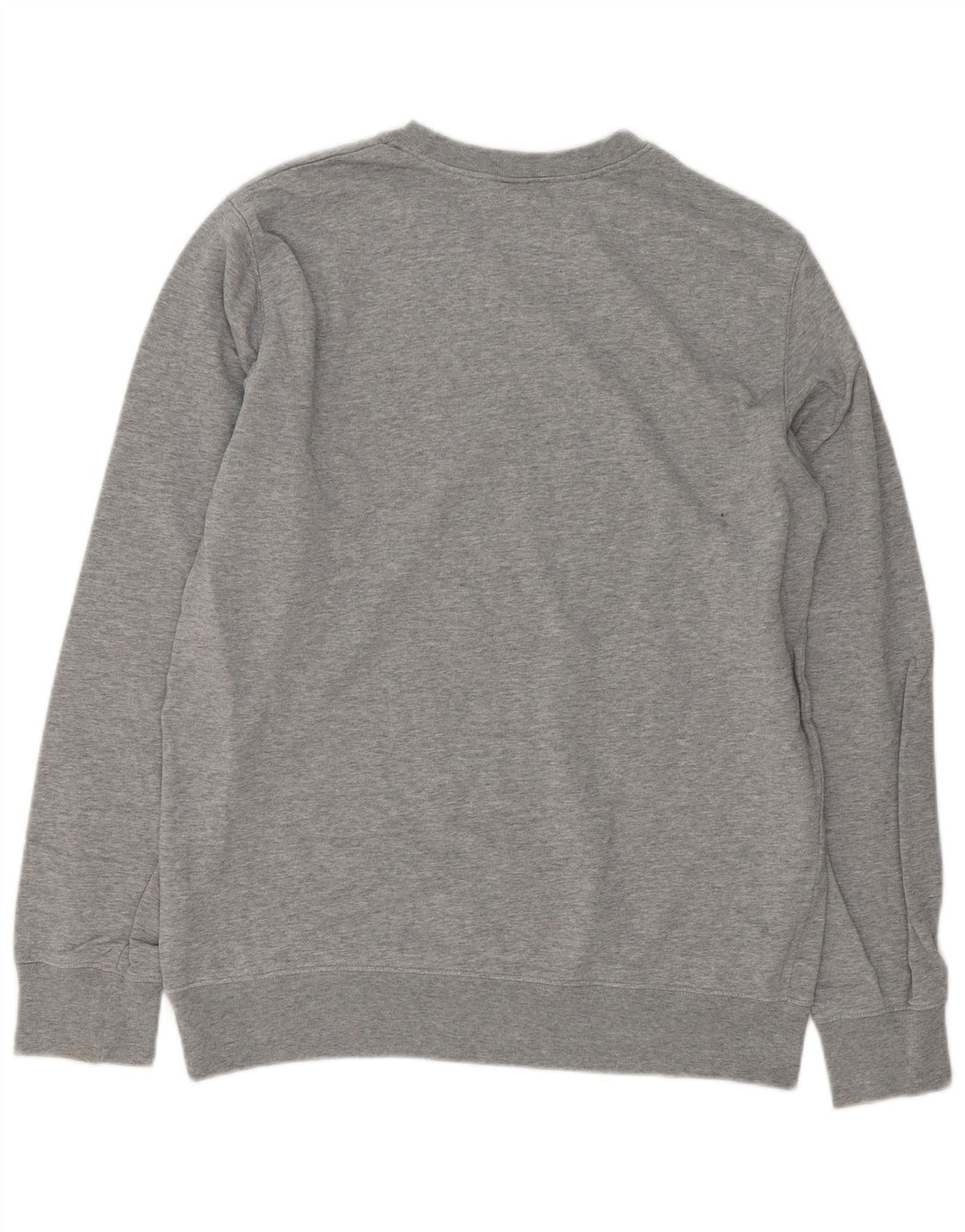 Carhartt Herren Grafik-Sweatshirt-Pullover aus mittelgrau gefleckter Baumwolle