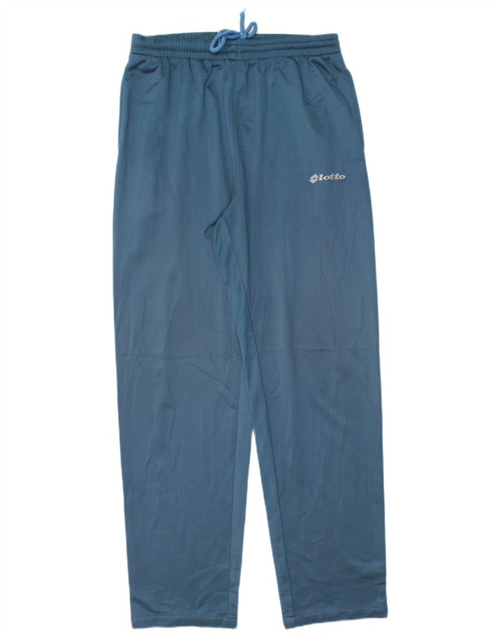 Lotto Herren-Trainingsanzug, groß, blau, Farbblock-Polyester