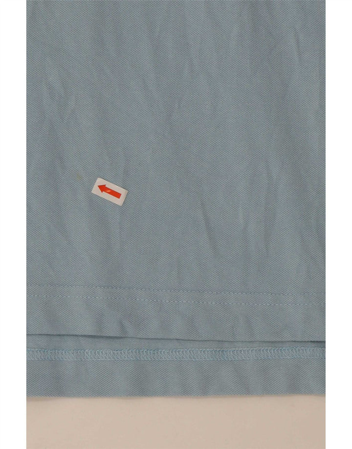 Kappa Herren-Poloshirt aus mittelblauer Baumwolle