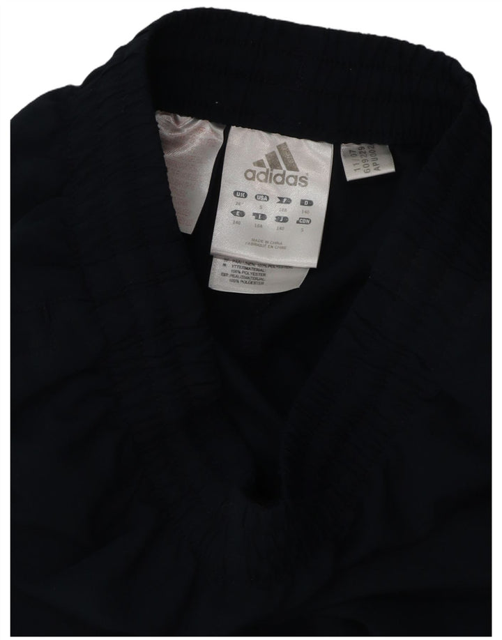 Adidas Mädchen-Trainingshose, 9–10 Jahre, Marineblau, Polyester