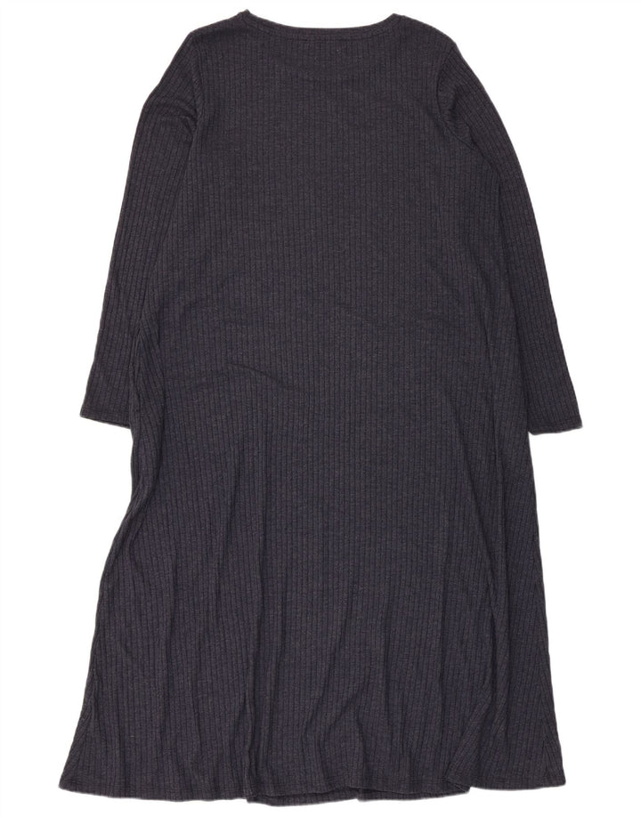 Marks & Spencer Damen Pulloverkleid UK 18 XL Marineblau Polyester