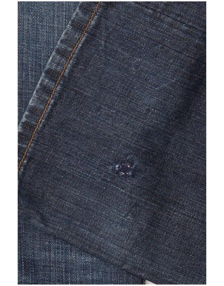 Lee Herren Flint Bootcut Jeans W33 L32 Blaue Baumwolle