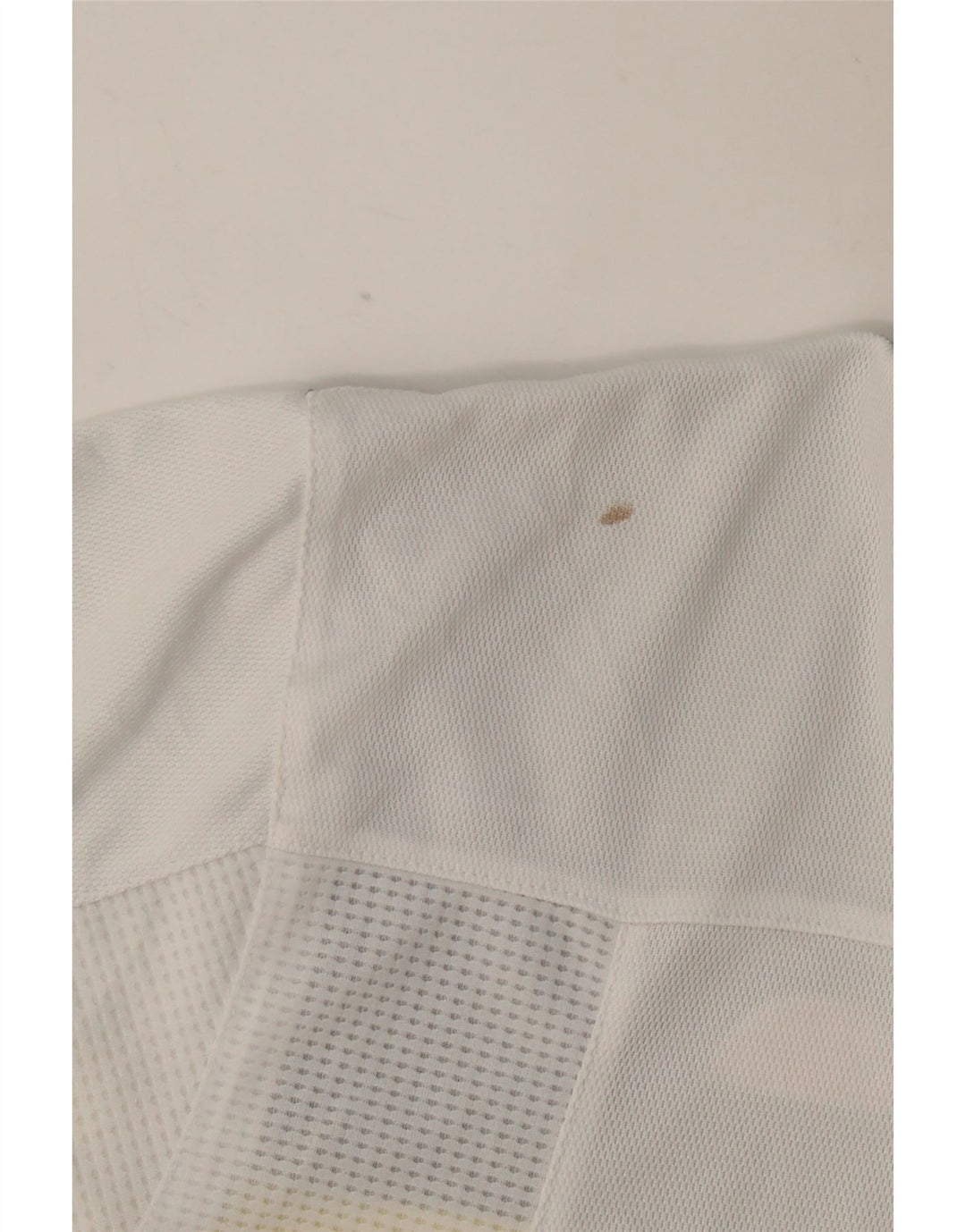 ELLESSE Herren-Poloshirt, groß, weißes Colourblock-Polyester