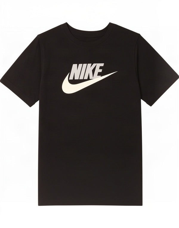 Nike Boys Graphic T-Shirt Top 13-14 Years XL Black Cotton