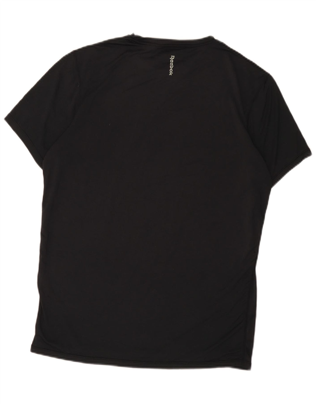 Reebok Herren T-Shirt Top Medium Schwarz Polyester