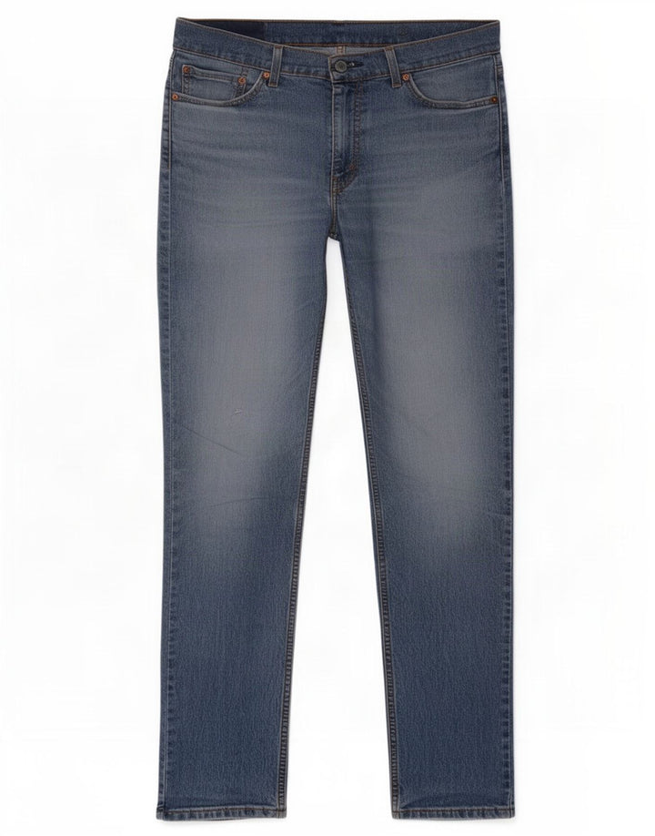 Levi's Herren 511 Slim Jeans W33 L34 Blaue Baumwolle