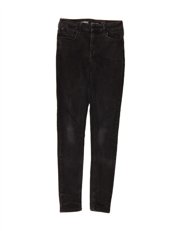 JACK WILLS Womens Super Skinny Jeans W28 L29 Black Vintage Jack Wills and Second-Hand Jack Wills from Messina Hembry 