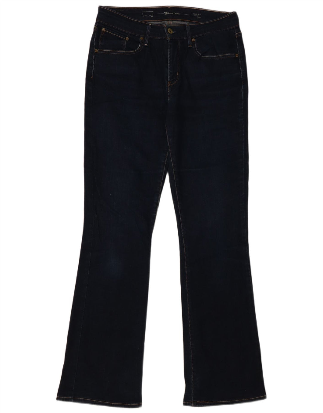 LEVI'S Damen Demi Curve Classic Rise Bootcut Jeans W30 L32 Marineblau