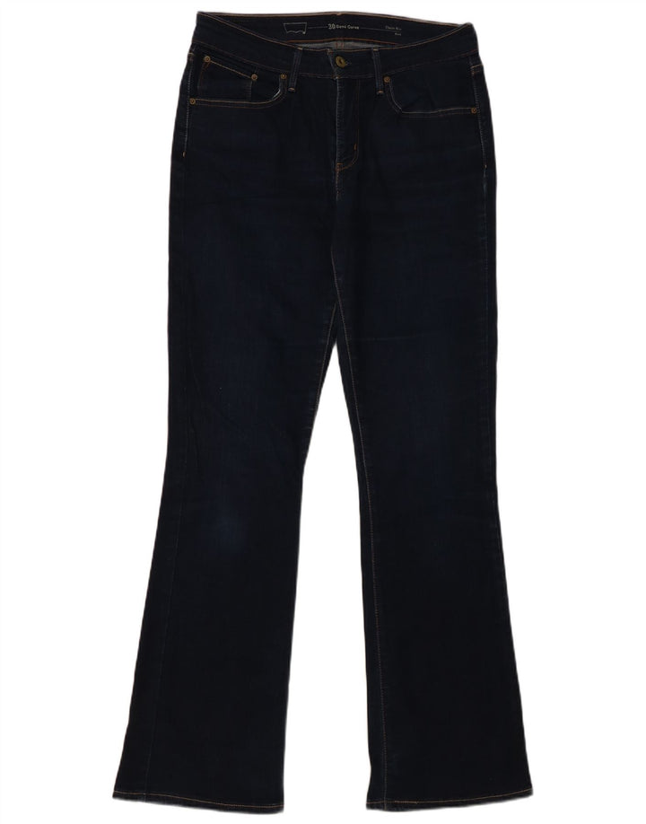 LEVI'S Damen Demi Curve Classic Rise Bootcut Jeans W30 L32 Marineblau