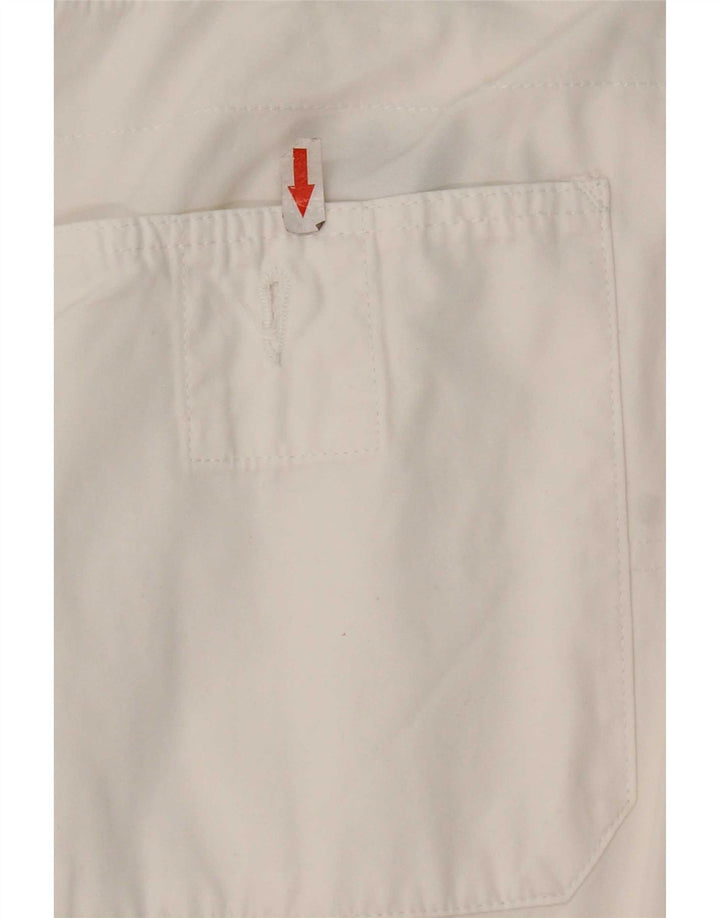 Belfe Herren-Chino-Shorts, W30, mittelweiße Baumwolle