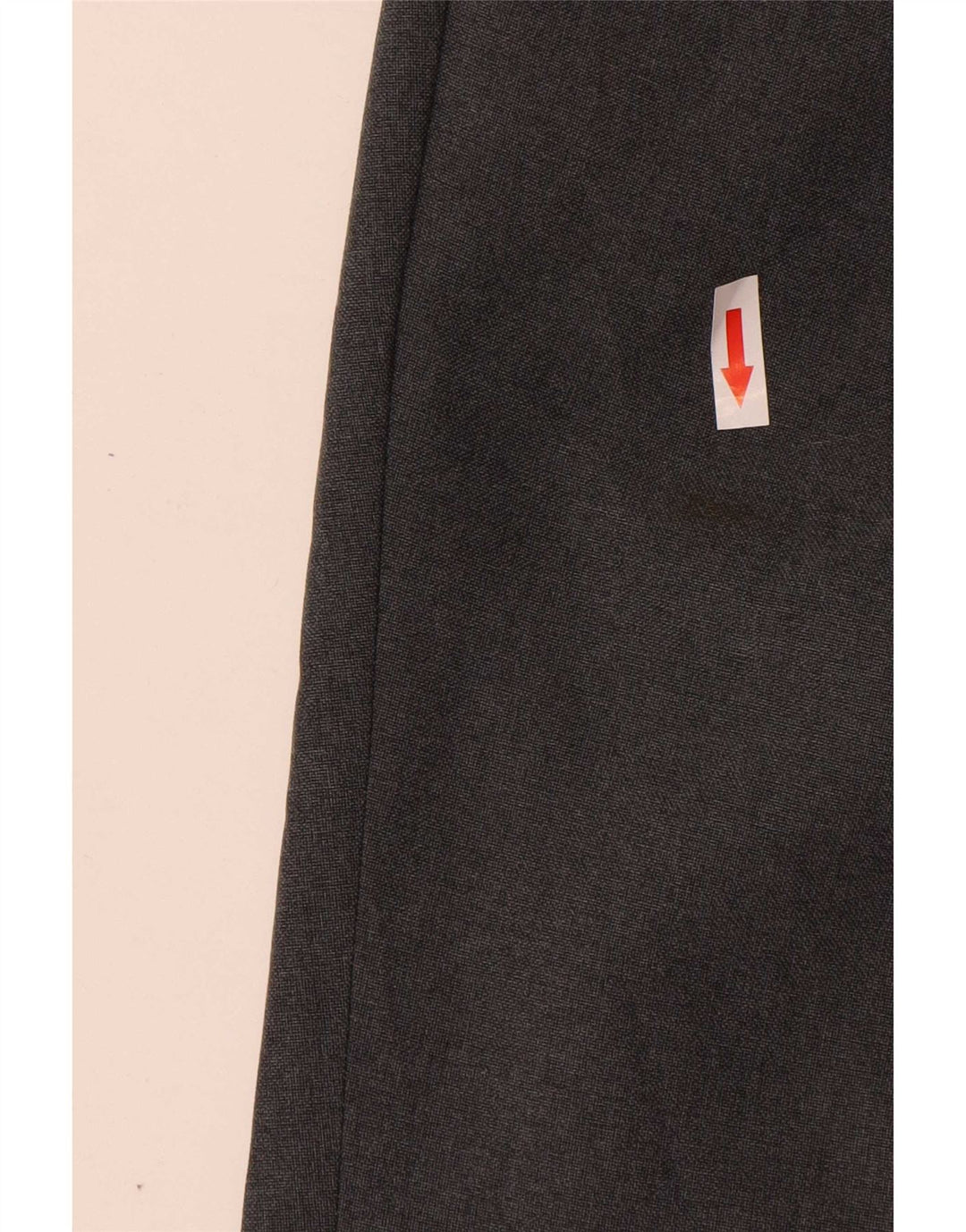 Farah Herren-Anzughose mit Pegged-Anzug, W38, L30, graues Polyester