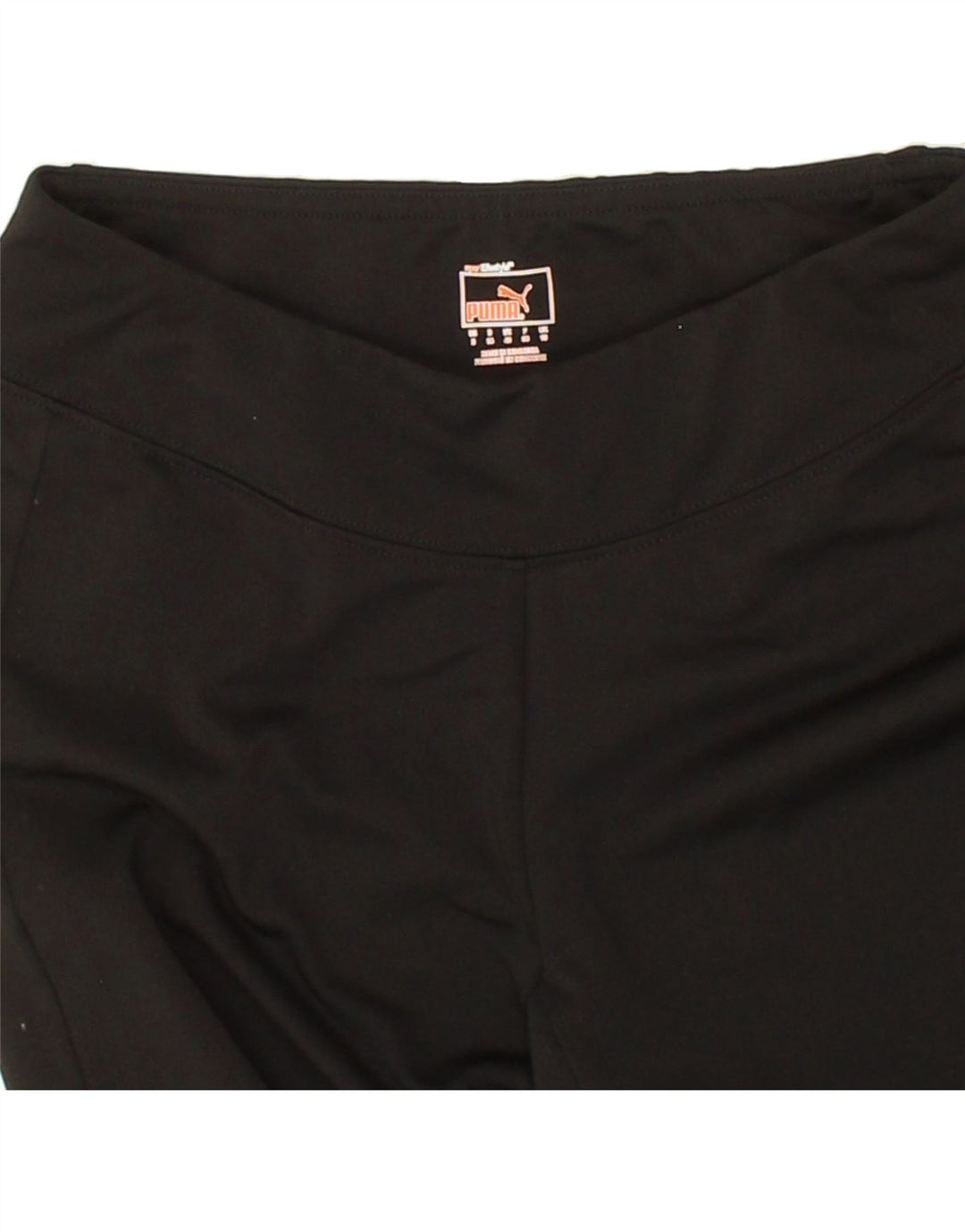 PUMA Womens Capri Tracksuit Trousers UK 10 Small Black Polyester Vintage Puma and Second-Hand Puma from Messina Hembry 