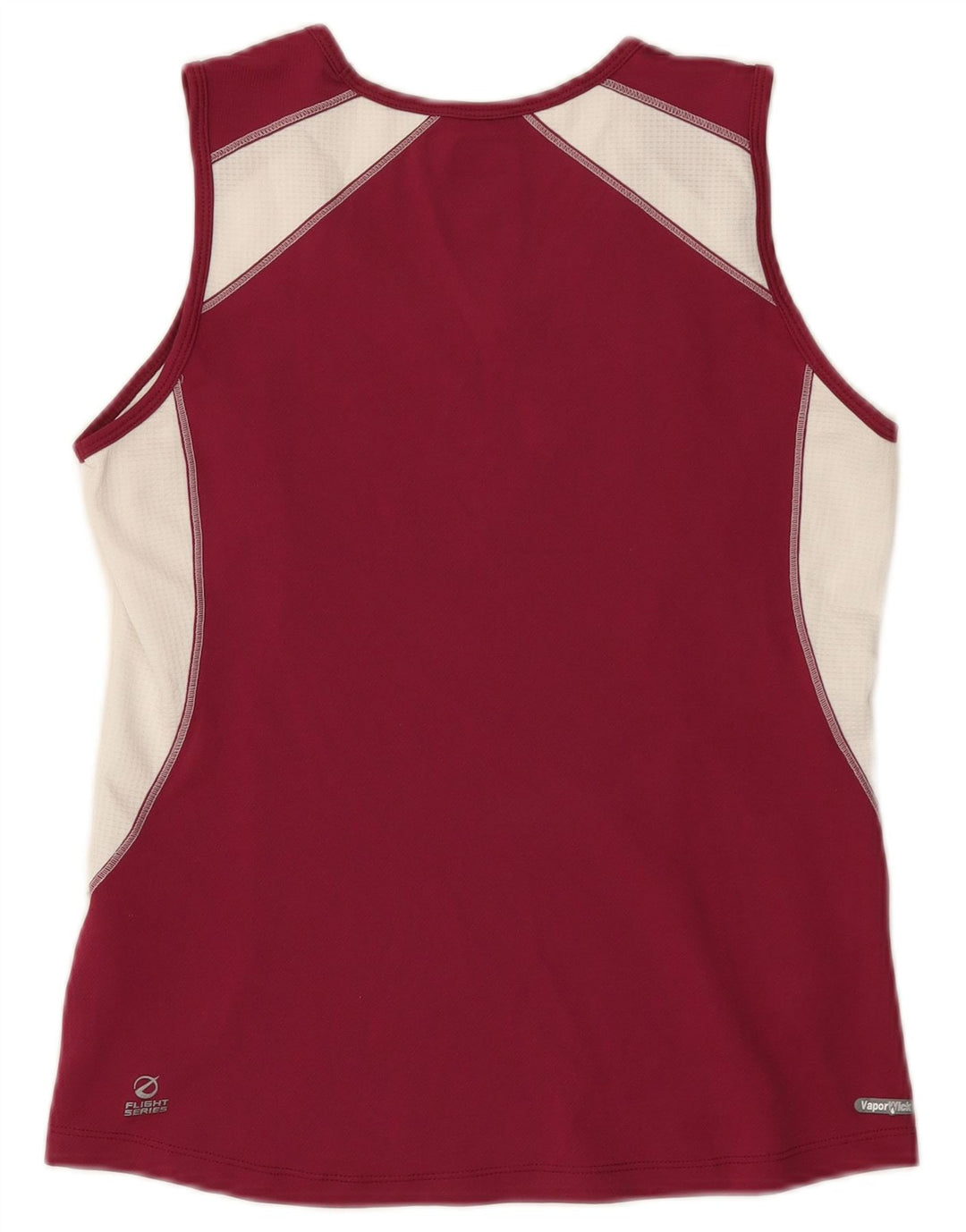 The North Face Damen-Weste-Top, UK 12, mittleres Burgunderrot, Colourblock-Polyester
