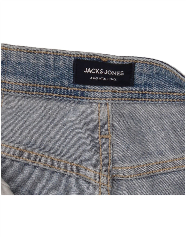 Jack & Jones Herren GLENN Slim Jeans W30 L32 Blaue Baumwolle