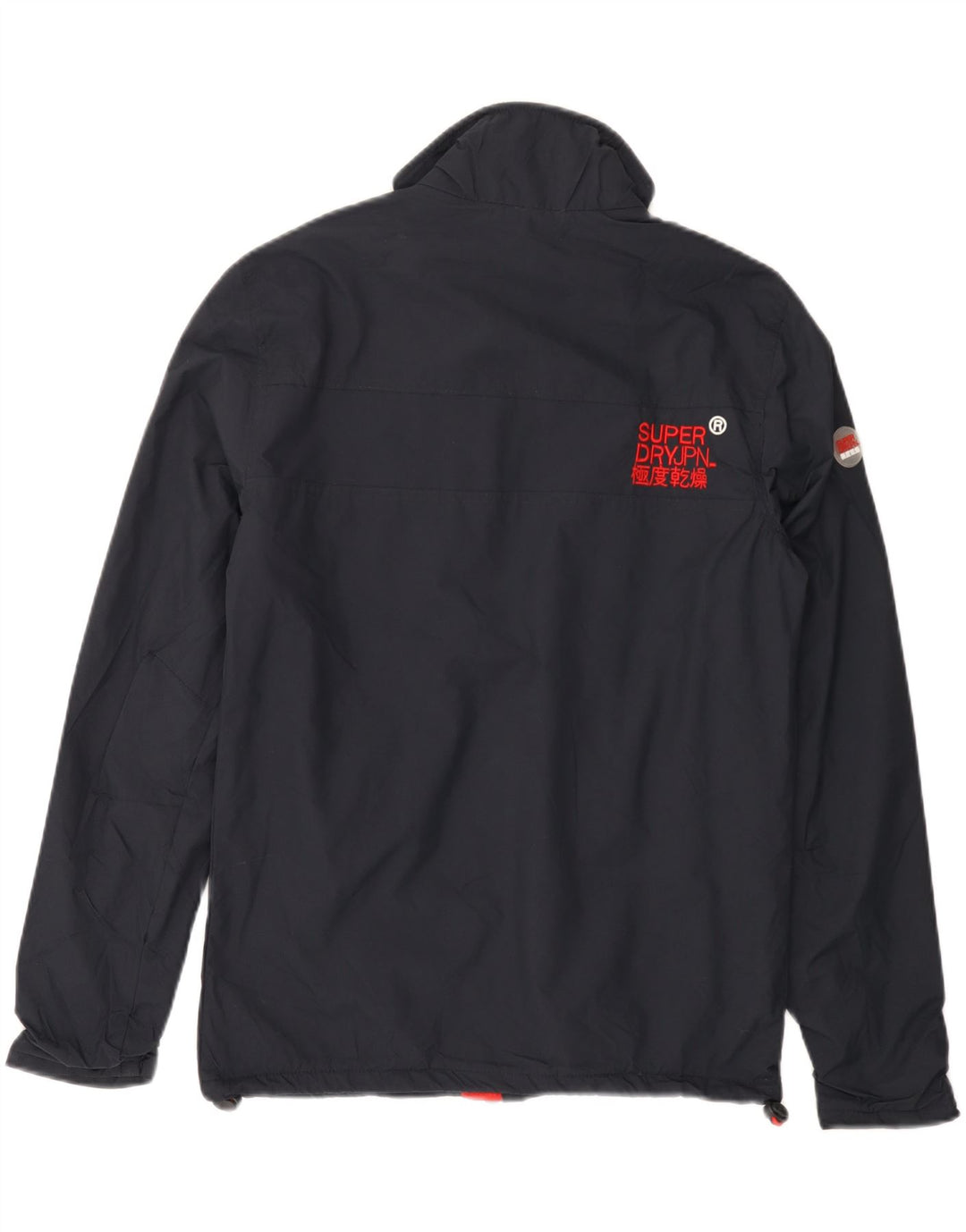 SUPERDRY Herren The Windhiker Windjacke UK 36 Small Marineblau