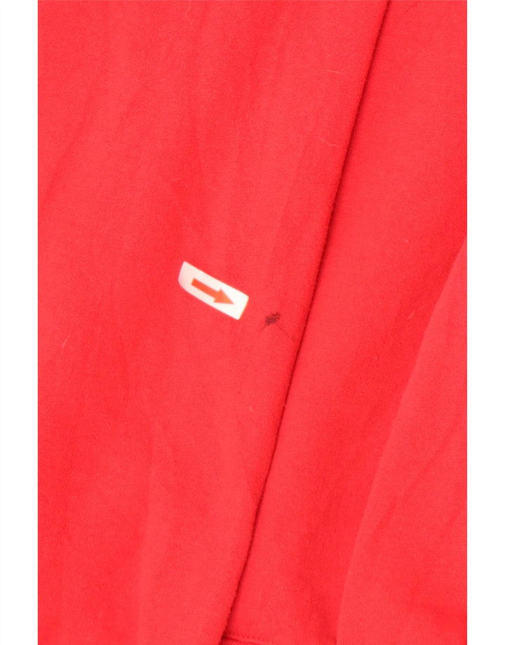 Champion Herren Kapuzenpullover XL aus roter Baumwolle