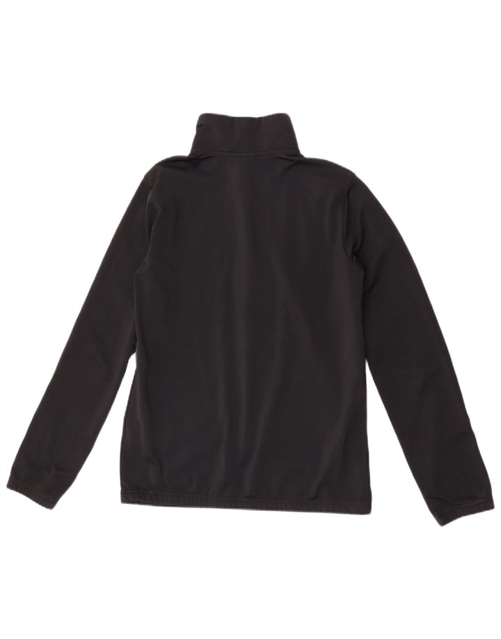 Nike Jungen-Trainingsanzug-Top-Jacke, 13–14 Jahre, XL, schwarzes Polyester