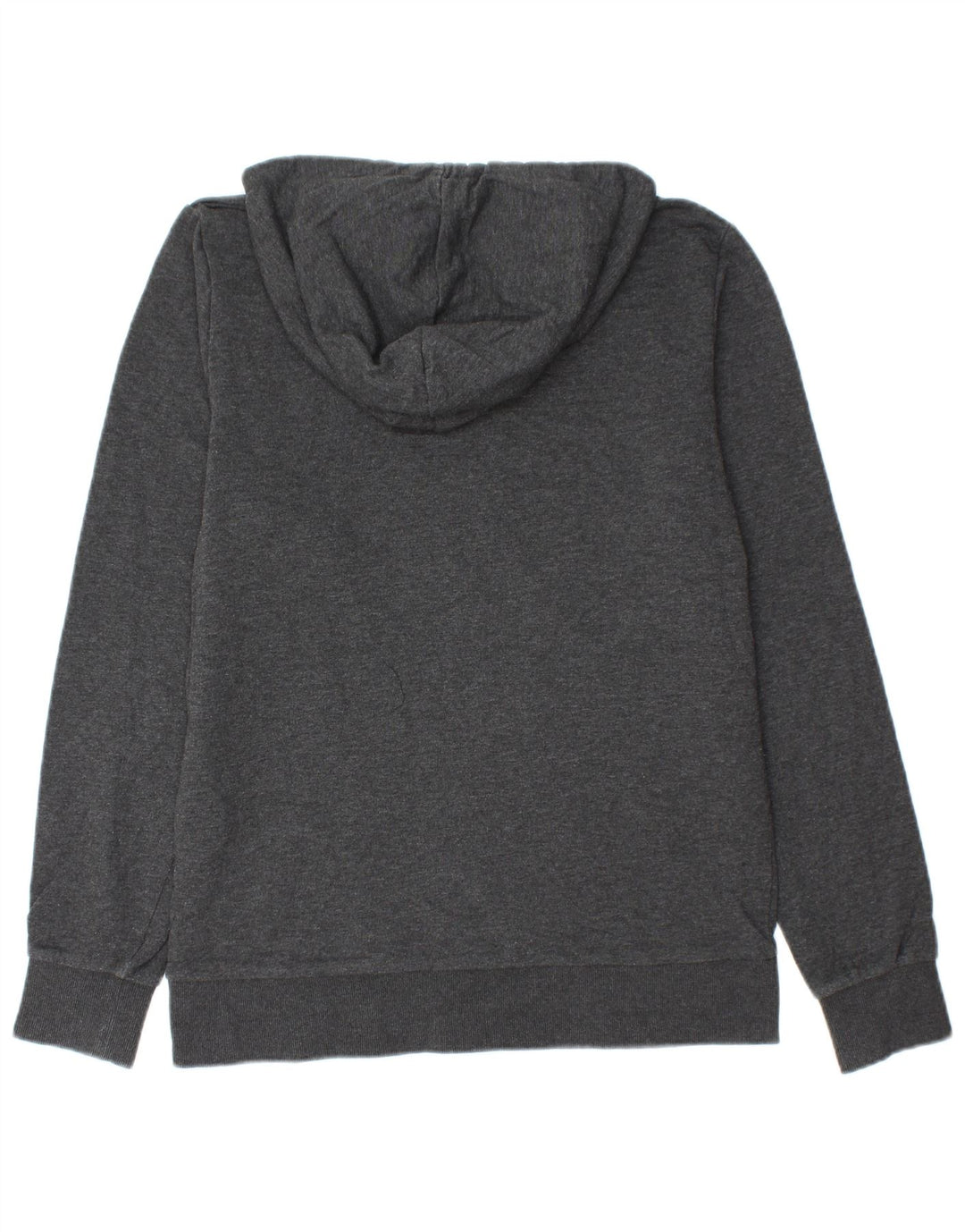 JACK & JONES Herren-Kapuzenpullover mit Reißverschluss, mittelgraue Baumwolle