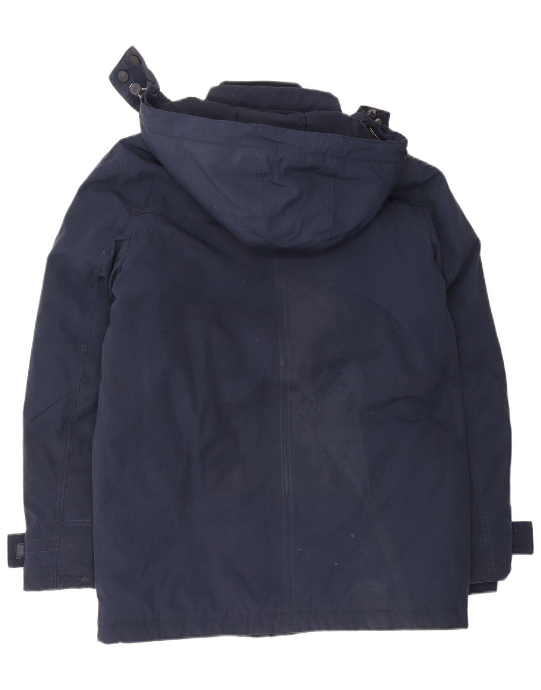 Tommy Hilfiger Herren-Windbreaker-Mantel mit Kapuze, UK 38, mittleres Marineblau
