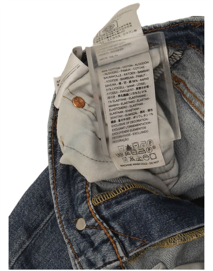 Levi's Herren 512 Slim Jeans W30 L30 Blaue Baumwolle