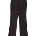Zara Bootcut-Chinohose für Damen, mittelgroß, W28, L32, schwarze Baumwolle
