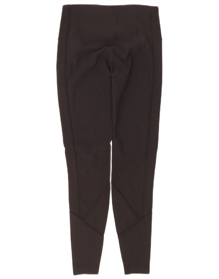 LULULEMON Damen-Leggings, US 8, mittelgroß, schwarzes Nylon