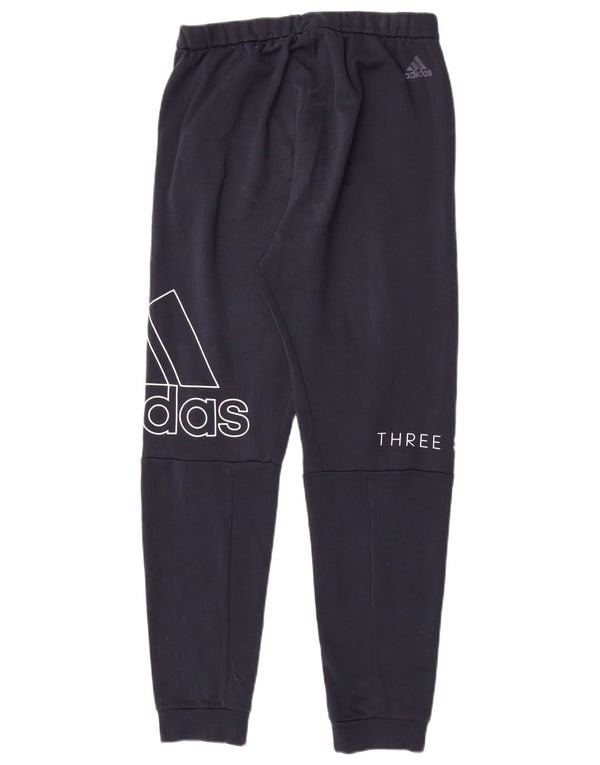 Adidas Jungen Drei Streifen Trainingshose Jogger 13-14 Jahre Marineblau