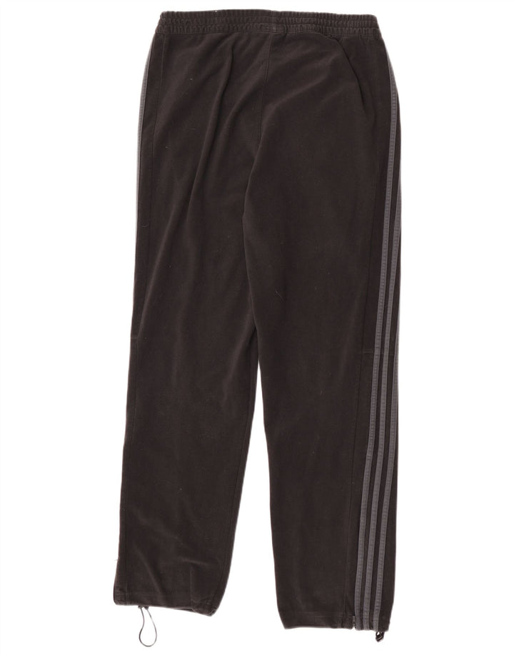 Adidas Herren Velours-Trainingshose, Jogginghose, Mittelschwarz, Polyester