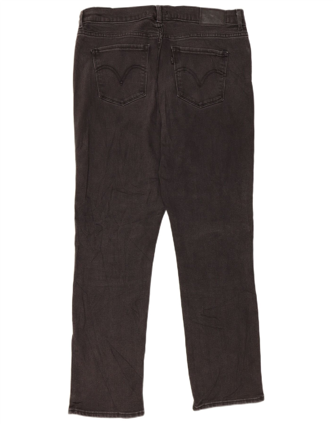 Levi's Damen Classics Classic Fit Straight Jeans US 10 Large W30 L30 Schwarz