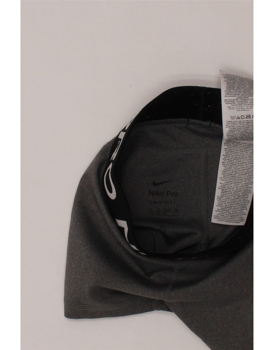 NIKE Mädchen Dri Fit Graphic Sport Shorts 6–7 Jahre XS Grau Polyester