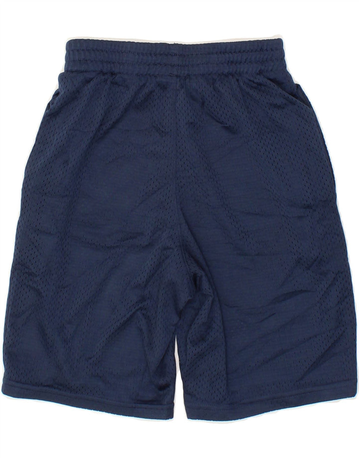 CHAMPION Boys Graphic Sport Shorts 11-12 Years Large Navy Blue Polyester Vintage Champion and Second-Hand Champion from Messina Hembry 