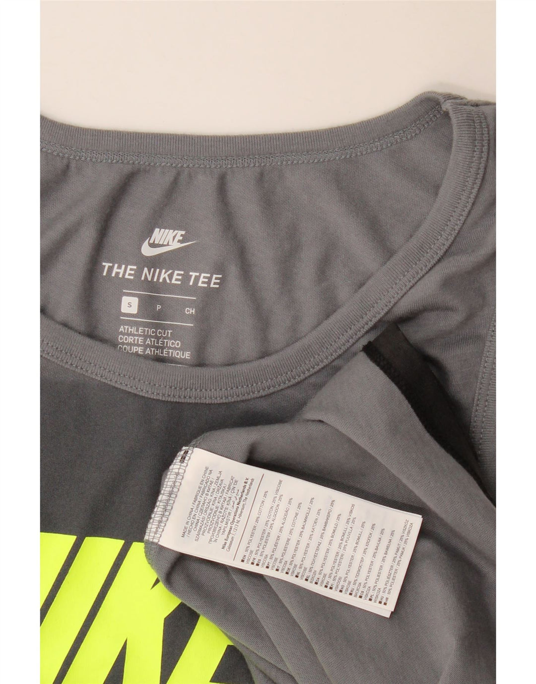 Nike Herren-Weste mit sportlichem Schnitt und Grafik, Größe S, Schwarz, Farbblock-Polyester
