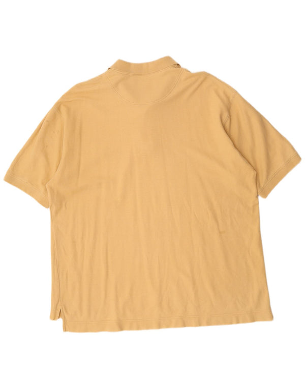 Timberland Herren Poloshirt XL Gelb Baumwolle