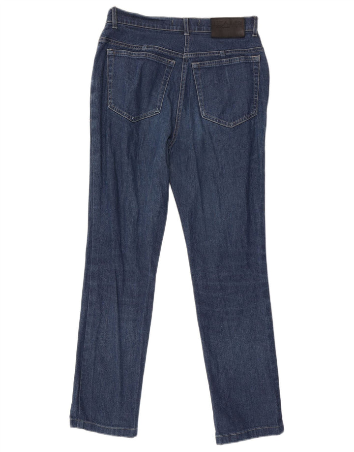 Les Copains Damen Slim Jeans IT 44 Medium W30 L30 Marineblau