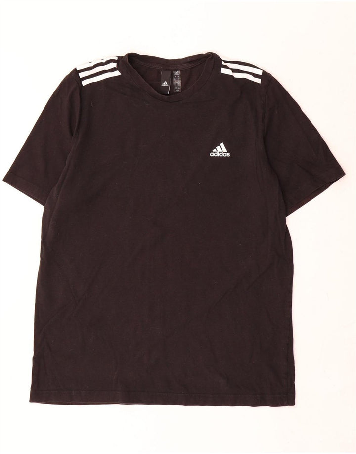 Adidas Herren T-Shirt Top Large Schwarz Baumwolle