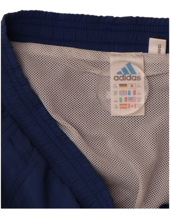 ADIDAS Boys Swimming Shorts 15-16 Years  Blue Polyamide