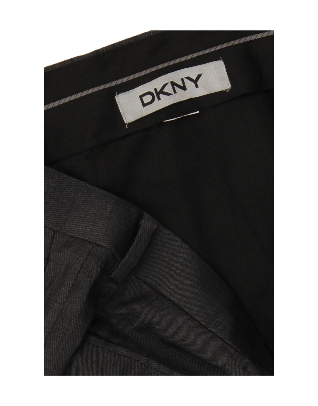 DKNY Herren-Anzughose, gerade, W34, L30, Grau