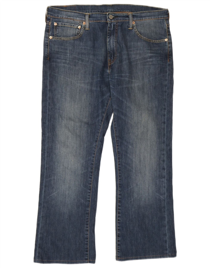 Levi's Herren 527 Bootcut Jeans W36 L32 Blaue Baumwolle