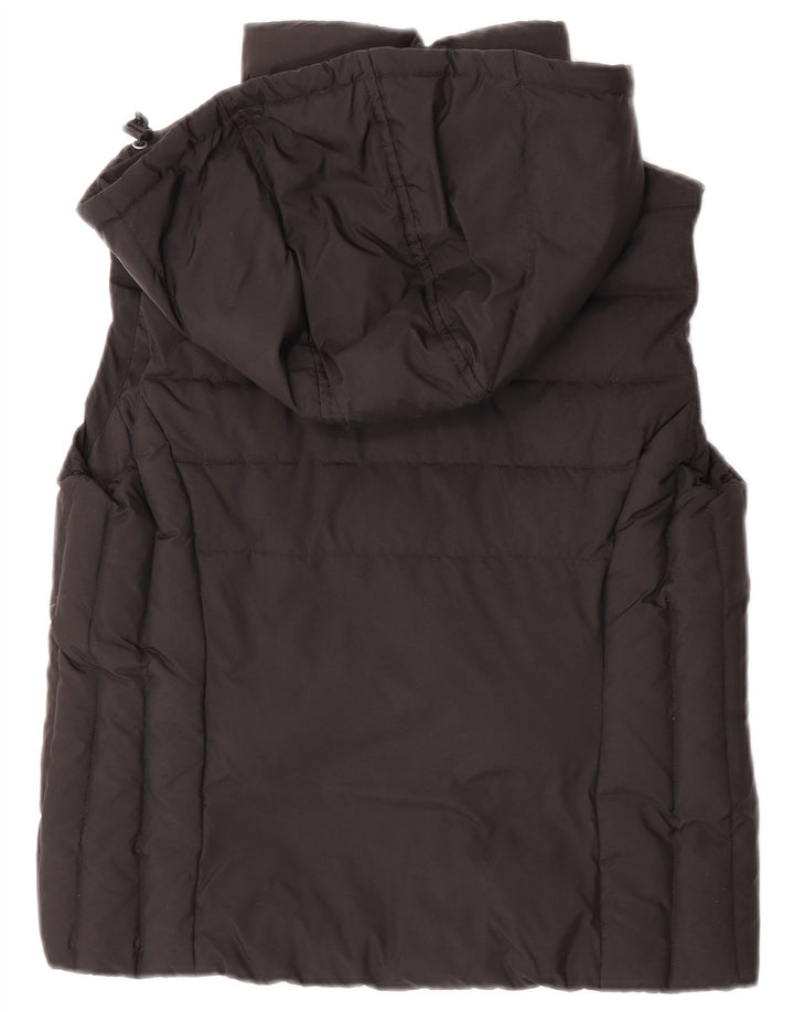 Sergio Tacchini Damen Kapuzenweste IT 44 Medium Schwarz