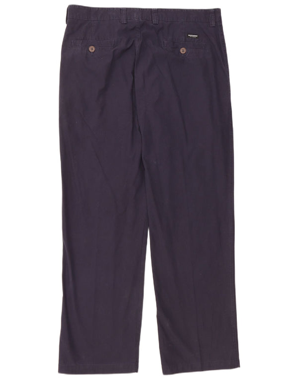 Dockers Damen-Chinohose mit normaler Passform, W36 L32, marineblaue Baumwolle