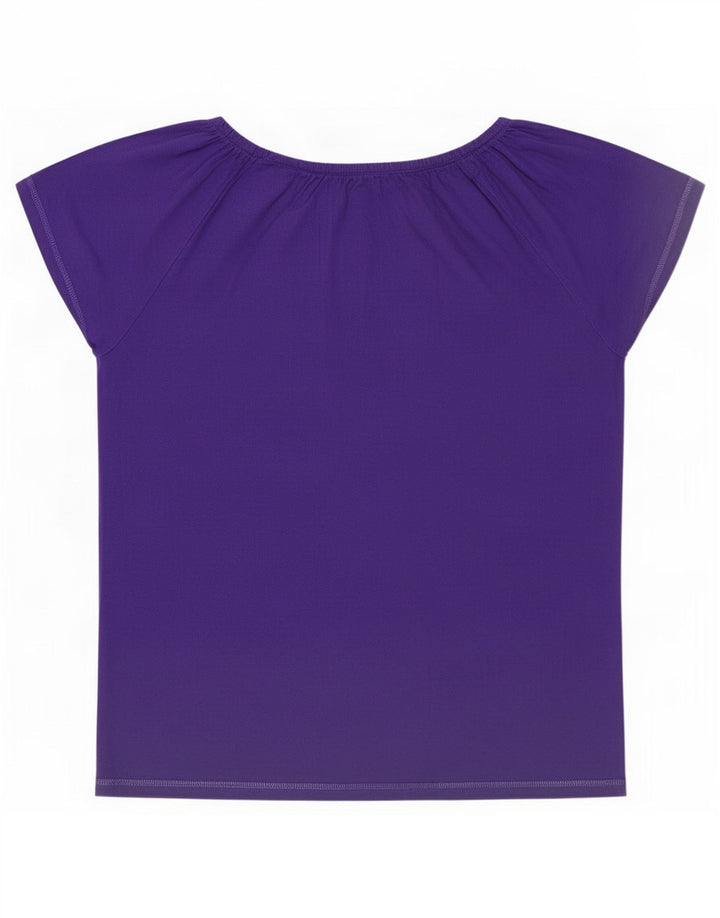M&Co Damen-Blusenoberteil UK 14 Mittellila Viskose