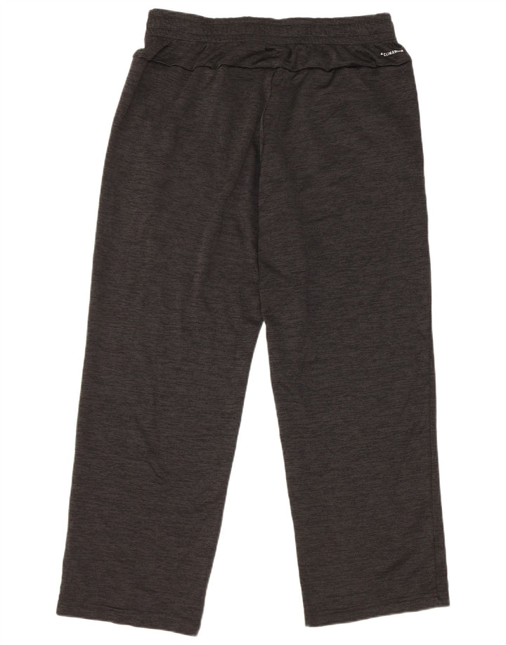 Adidas Herren-Trainingshose, groß, schwarz geflecktes Polyester