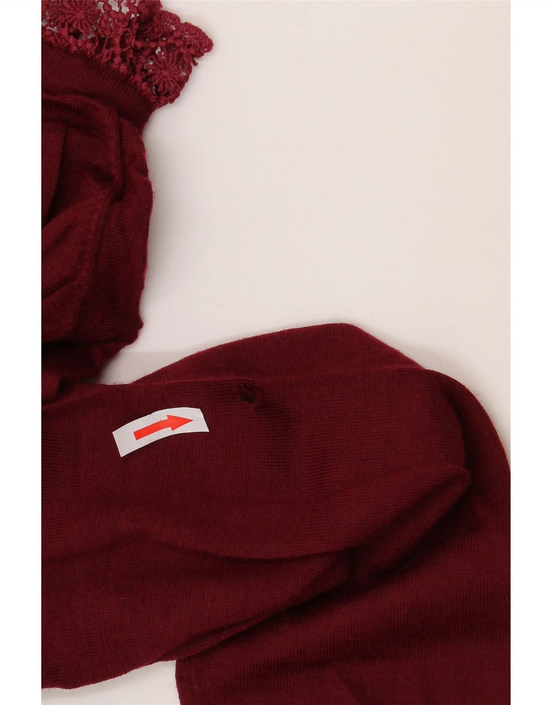 J. CREW Rollkragenpullover für Damen, Gr. 10, Burgunderrot
