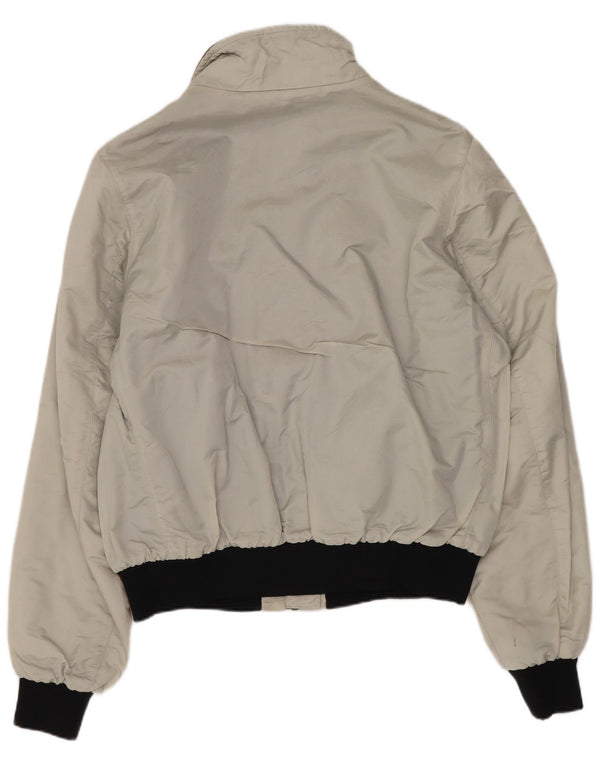 North Sails Herren Bomberjacke UK 40 Large Grau Colourblock Polyamid