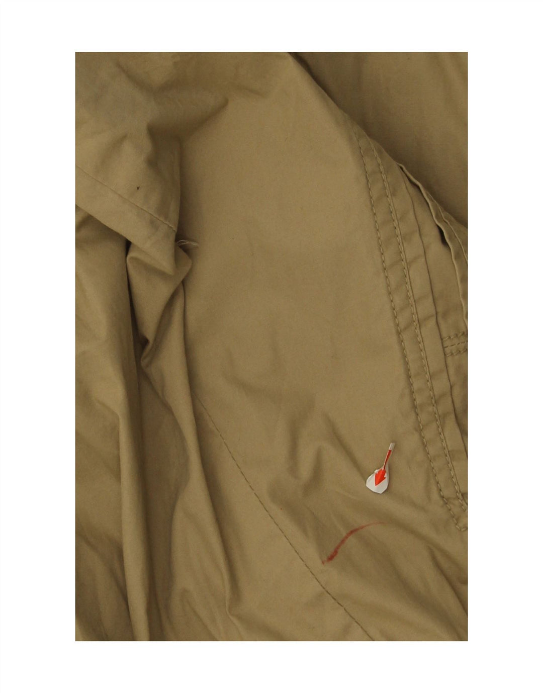 ZARA Mens Bomber Jacket UK 44 2XL Beige Cotton Vintage Zara and Second-Hand Zara from Messina Hembry 
