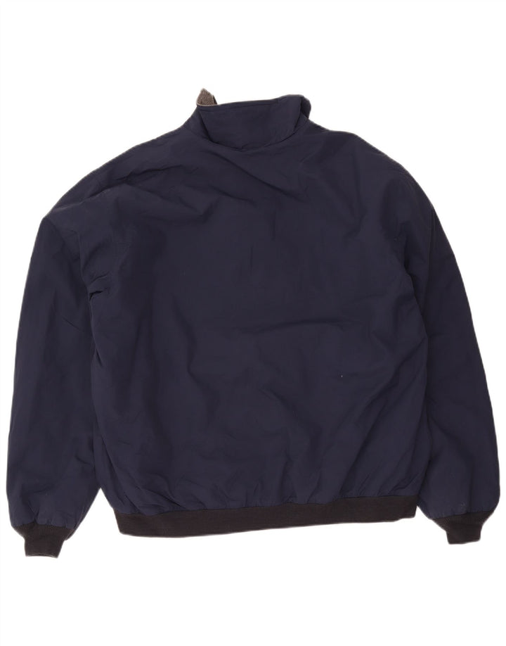 L.L.Bean Herren Bomberjacke UK 40 Large Marineblau Polyester