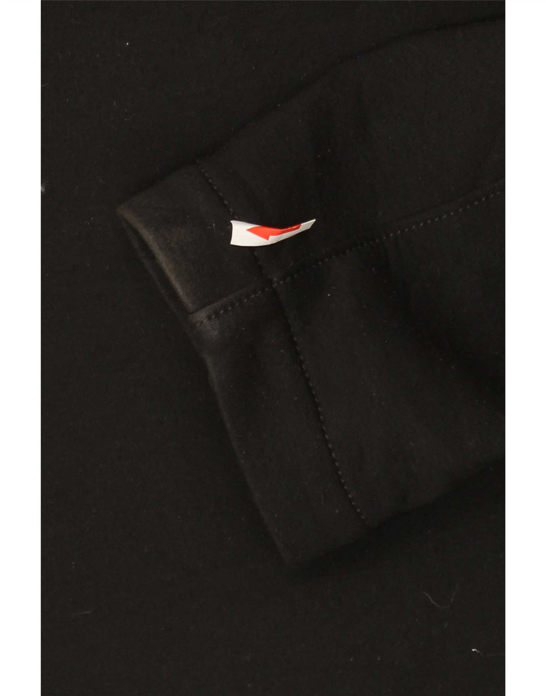 Zara Herren-Jacke mit Kapuze, gepolstert, Größe 40, Größe L, Schwarz, Baumwolle