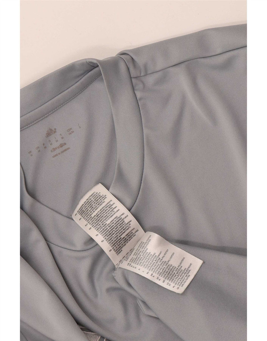Adidas Herren Climalite T-Shirt Top Mittelgraues Polyester